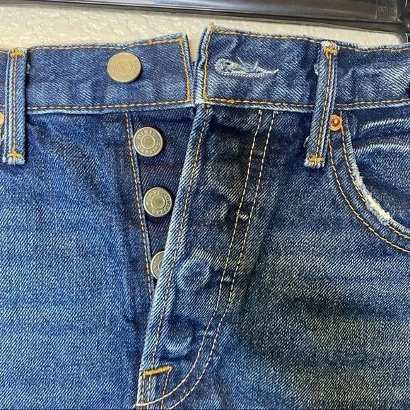 GRLFRND womens Button fly Shorts size 25 - Picture 2 of 8